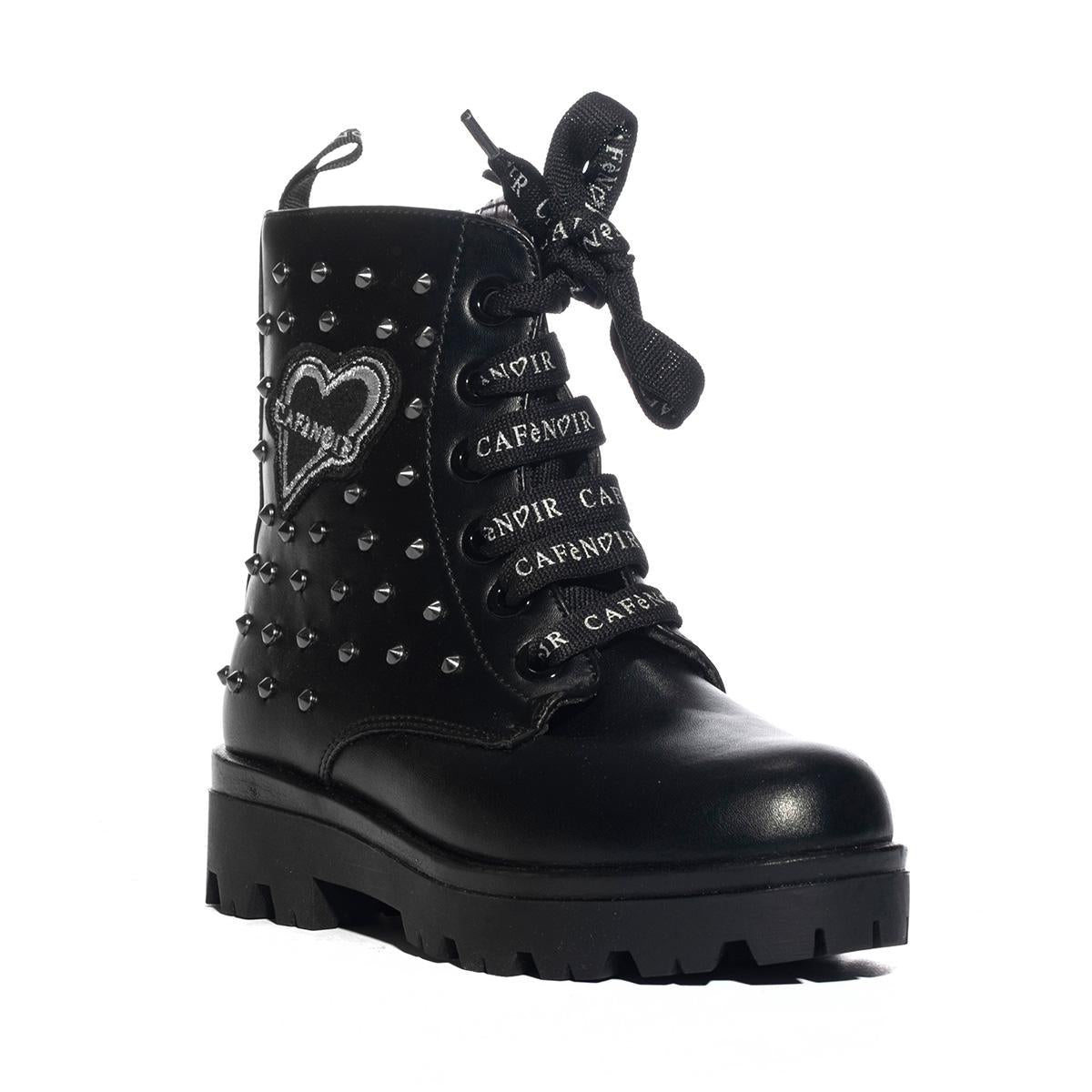 CAFèNOIR C1422 BLACK Stivaletti Bambina 