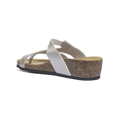 GOLDSTAR GS306 ARGENTO Sandali Donna 