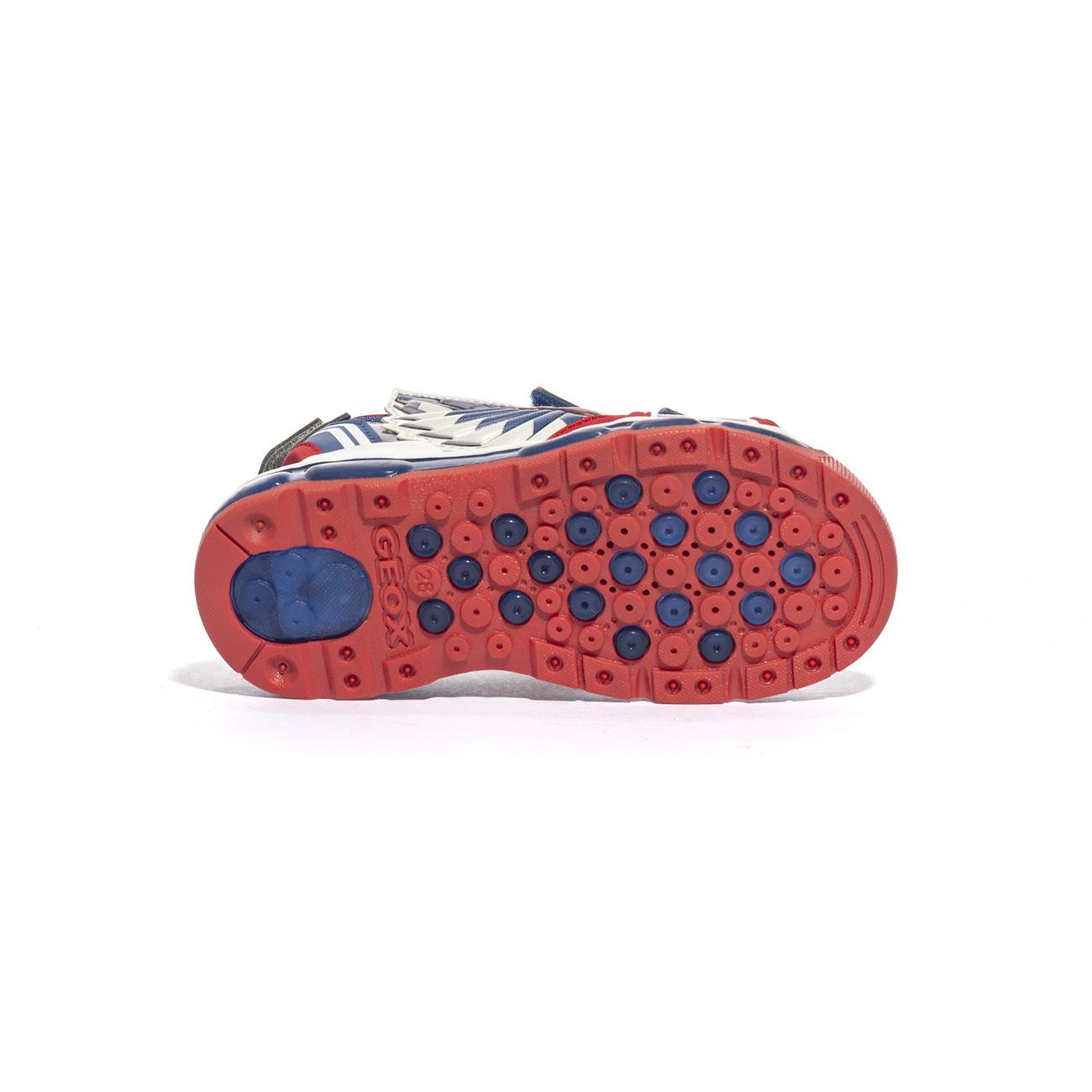 GEOX J450QA 1454 BLUE RED C0200 Sandali Bambino 