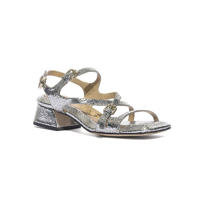 JANET&JANET J-202 SILVER Sandali Donna 