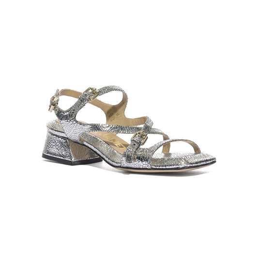 JANET&JANET J-202 SILVER Sandali Donna 