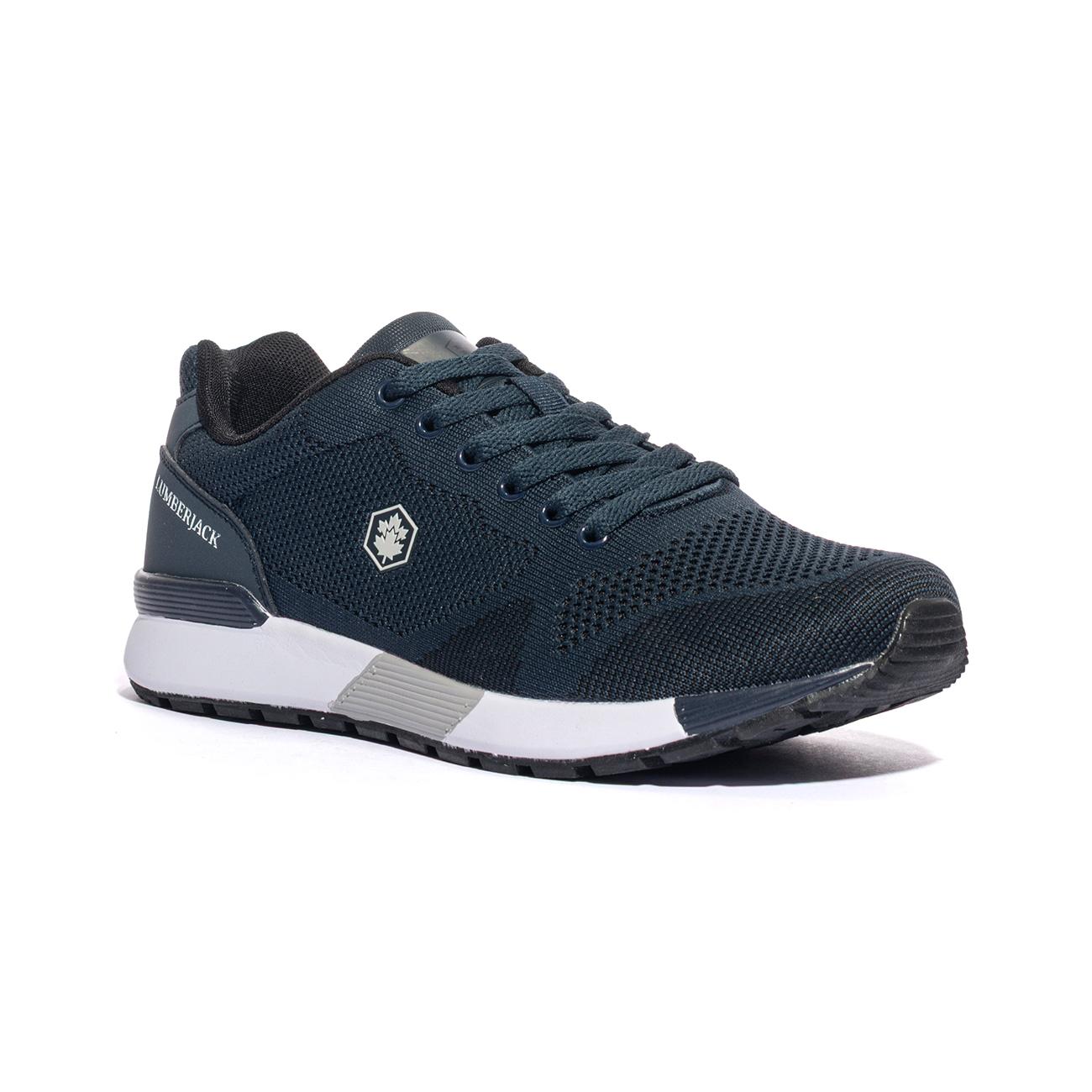 LUMBERJACK SM62111-003 NAVY BLUE GREY M0049 Sneakers Uomo 