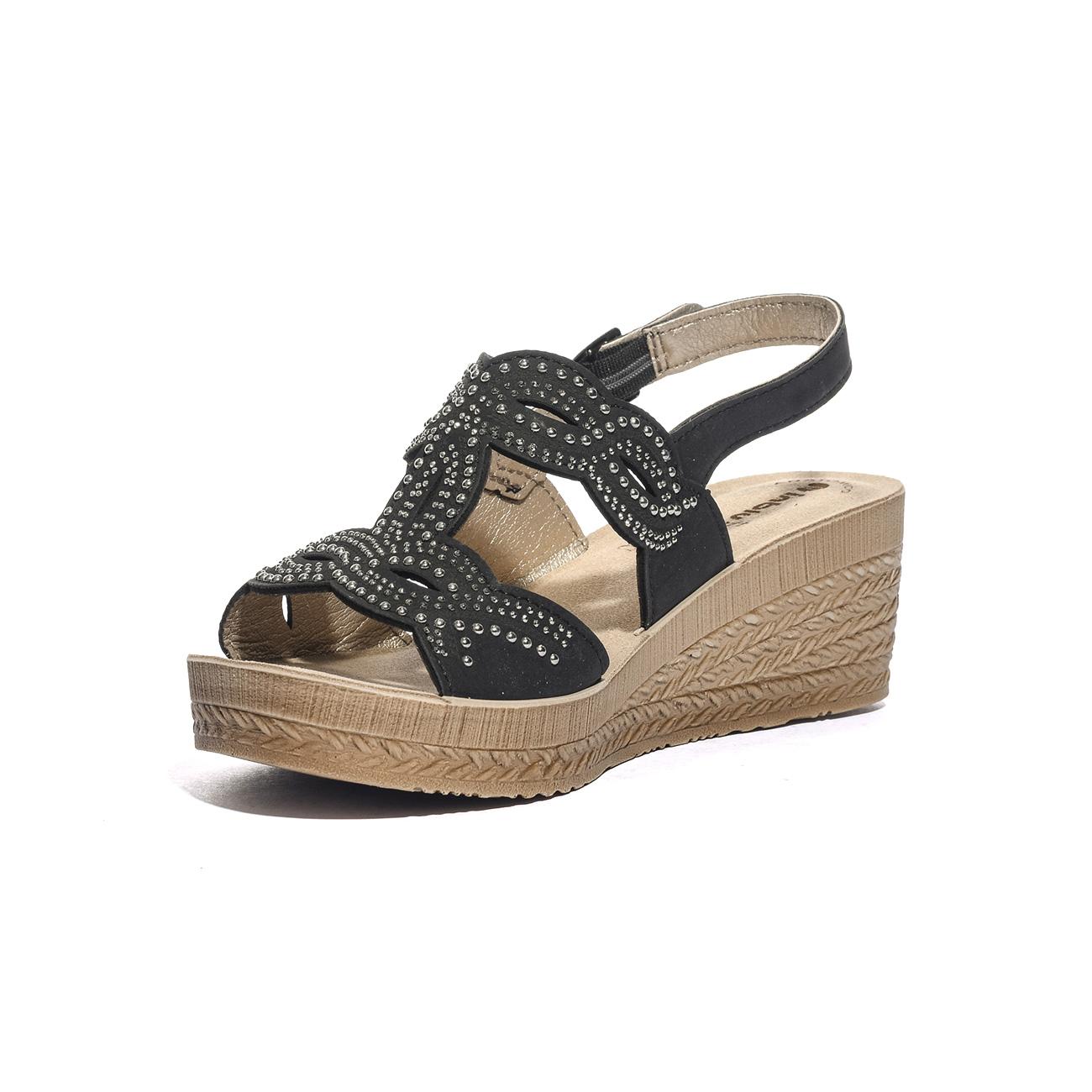 IN BLU GO000014 NERO Sandali Donna 