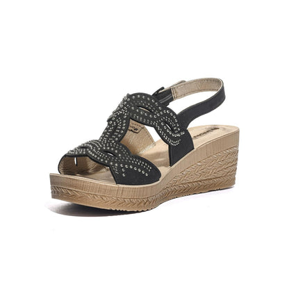 IN BLU GO000014 NERO Sandali Donna 