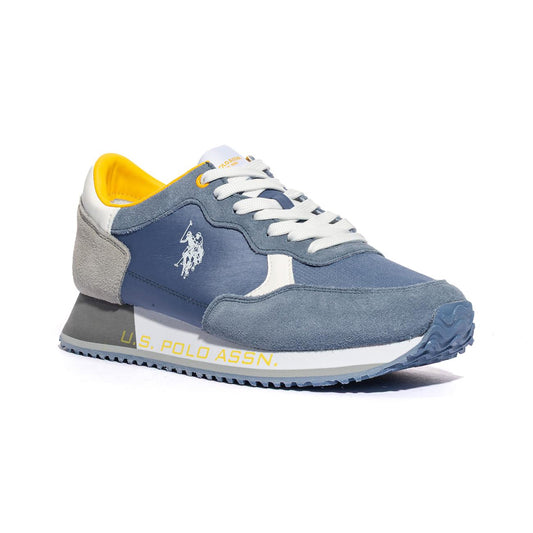 U.S. POLO ASSN. CLEEF006 BLU LGR Sneakers Uomo 