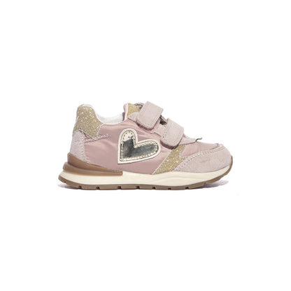 NATURINO 0012017869.20.1M97 CIPRIA ROSE PLATINUM Sneakers Bambina 