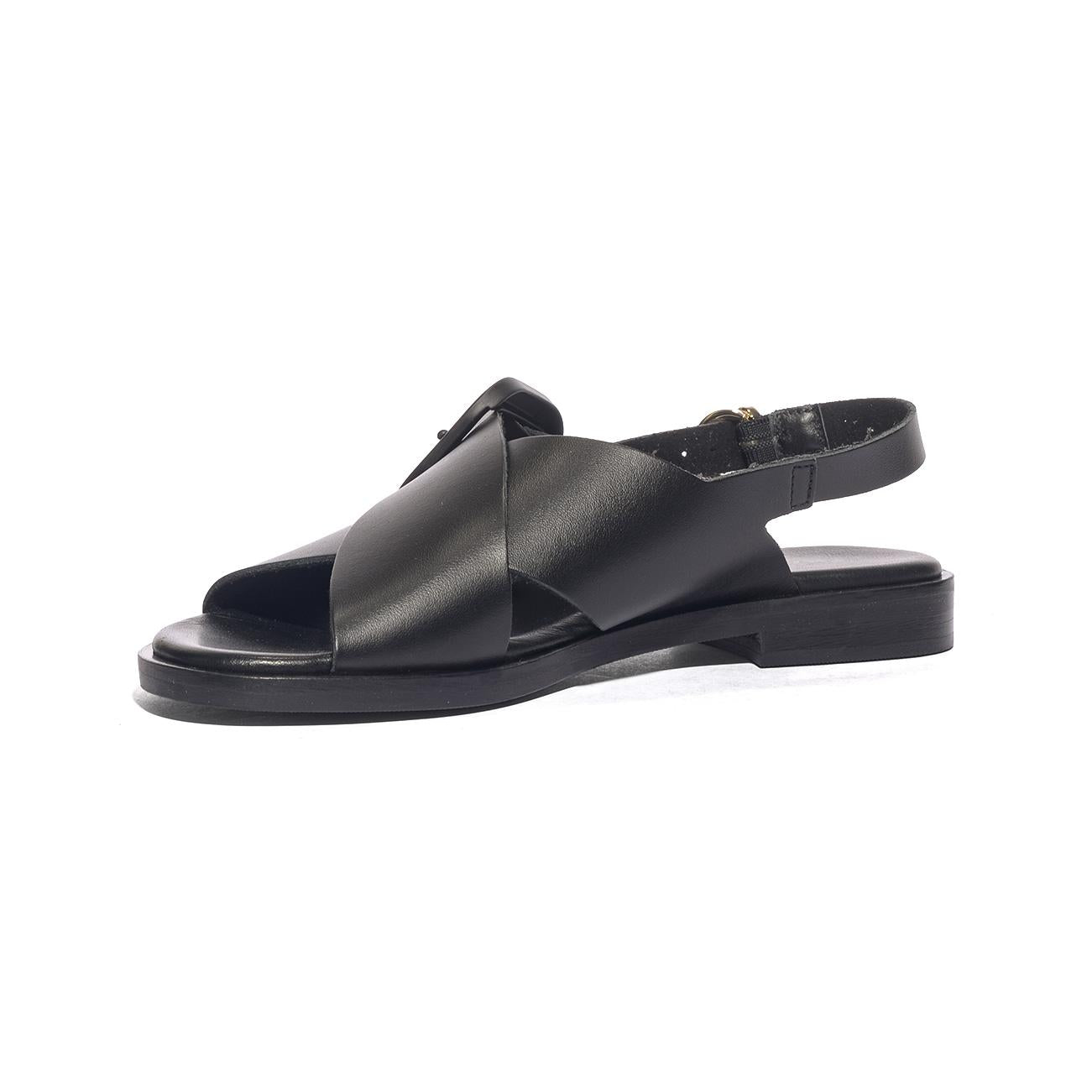 FRAU 85M6 NERO Sandali Donna 