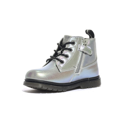LUMBERJACK 102226584 SILVER Anfibi Bambina 