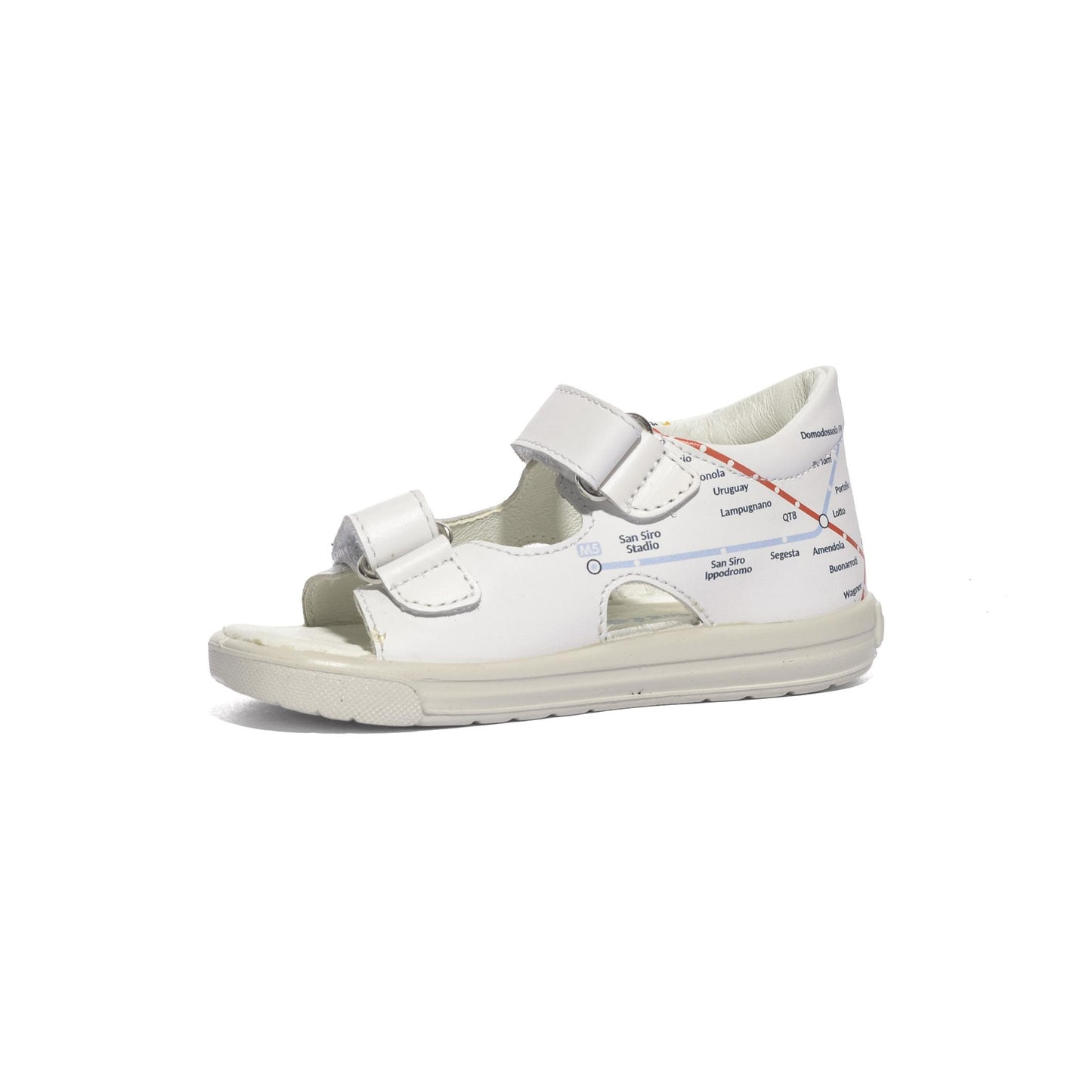 FALCOTTO 0011500987.01.1N05 WHITE GREEN Sandali Bambino 