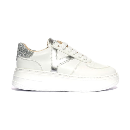 KEYS K10525 WHITE SILVER Sneakers Donna 