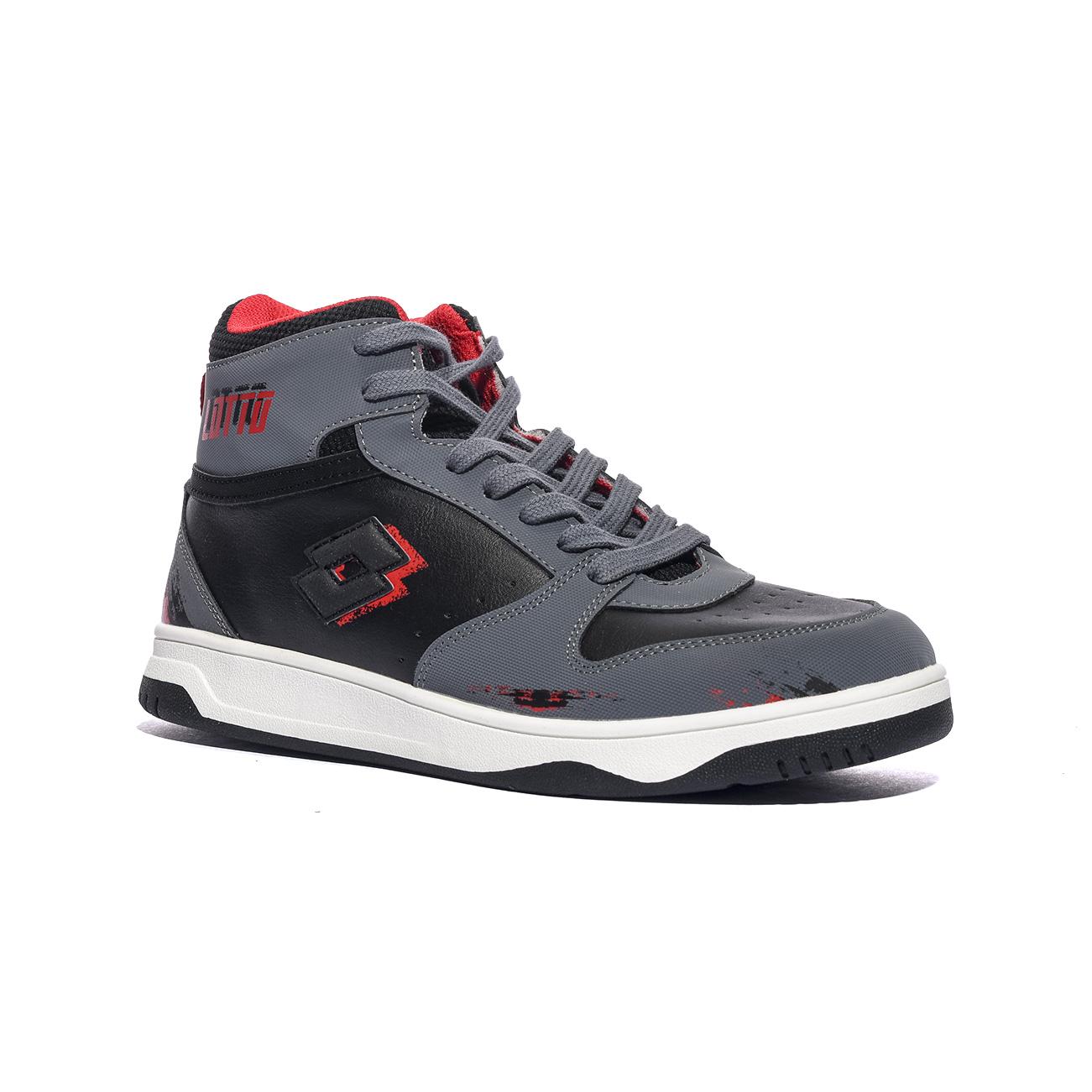 LOTTO 2201539DP All Black Gray Sneakers Bambino 