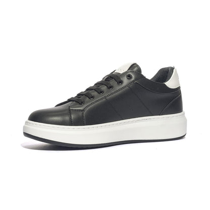 FERRE' FU190 BLACK WHITE Sneakers Uomo 