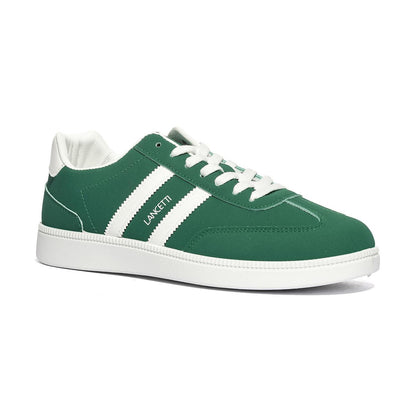 LANCETTI LNC871-4 GREEN WHITE Sneakers Uomo 