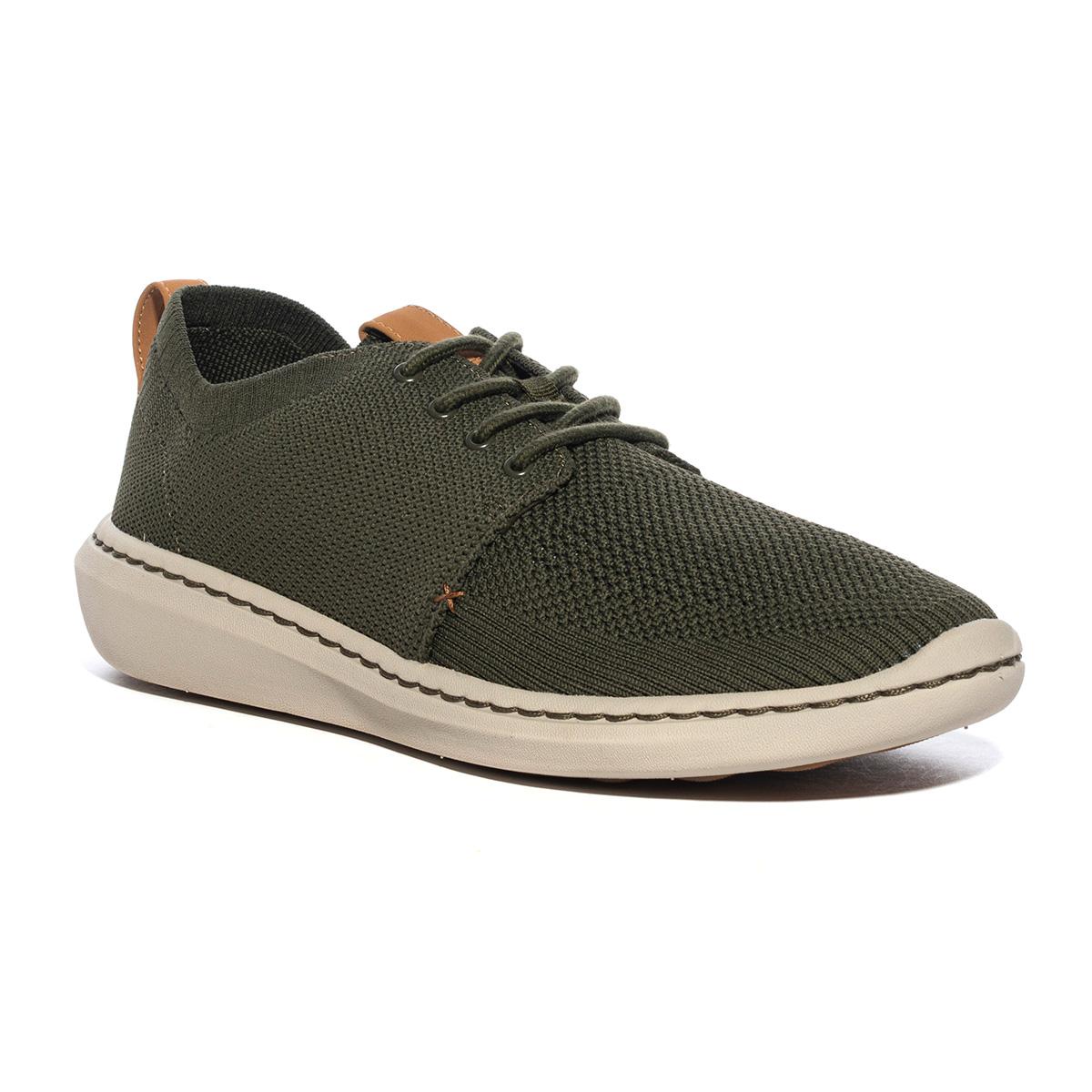CLARKS 138174 KHAKI Sneakers Uomo 