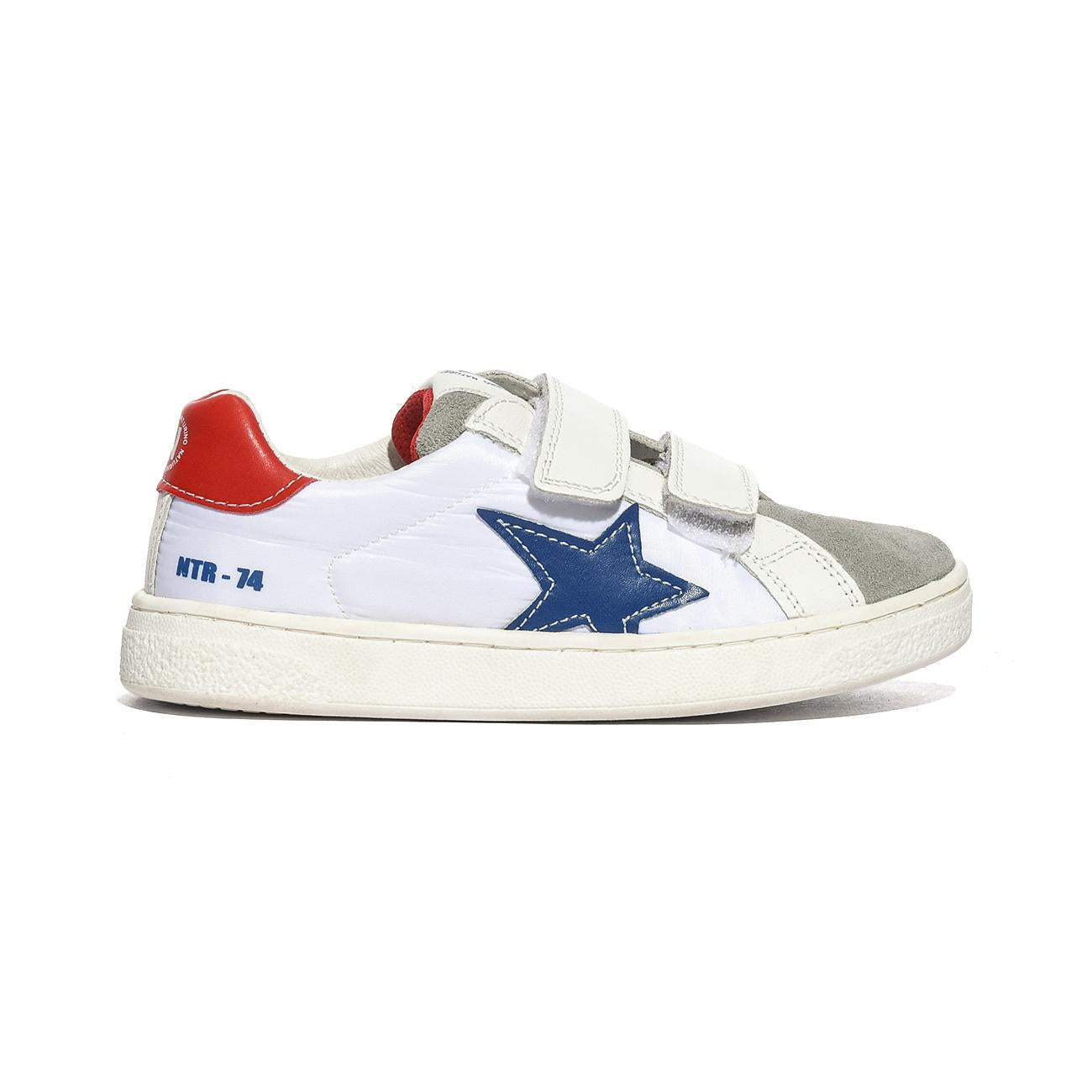 NATURINO 0012017499.14.1B86 GREY.WHITE.RED Sneakers Bambino 