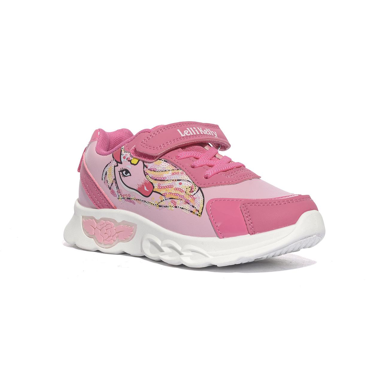LELLI KELLY LKAA4490 FUXIA Sneakers Bambina 