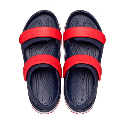 CROCS CR.209423 NAVY VARSITY RED SANDALO Unisex Bambini 
