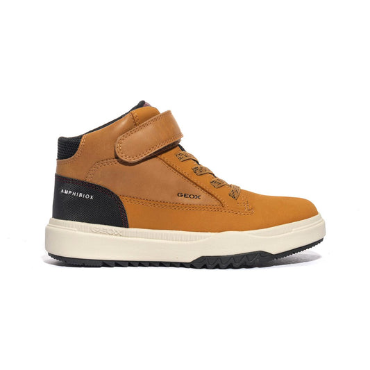 GEOX J16FMA 0ME32 DK YELLOW BLACK      C2G9B Stivaletti Bambino 