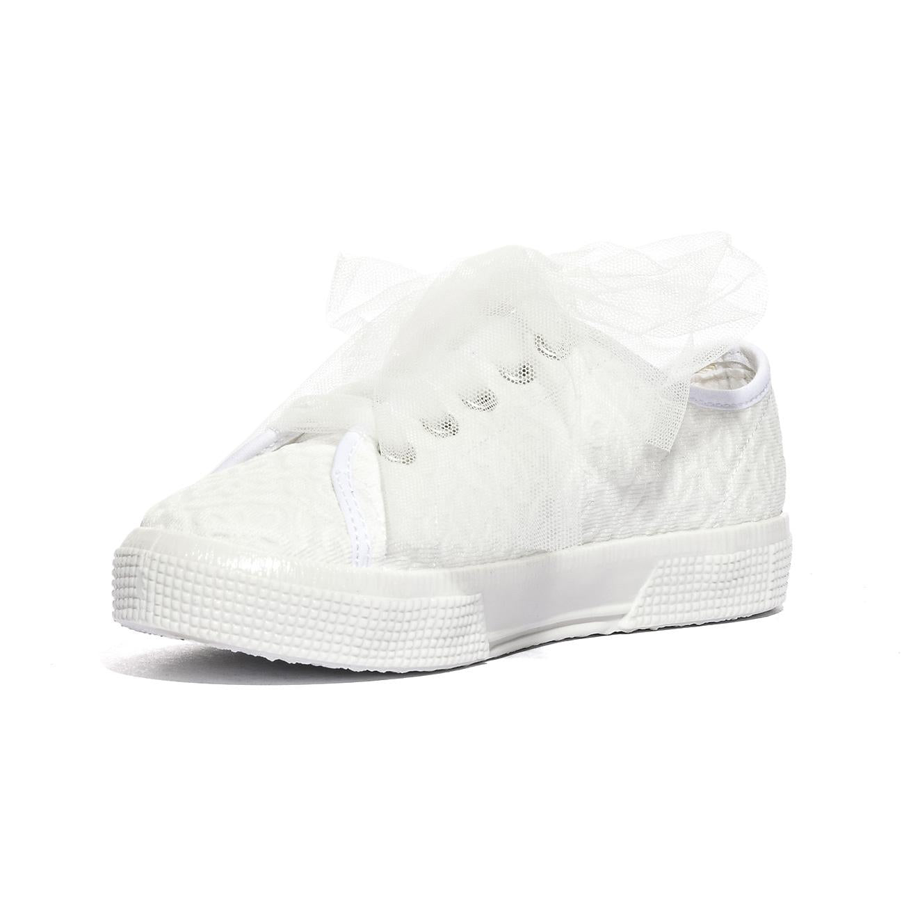 DXO 105 FLOWERS BIANCO Sneakers Bambina 