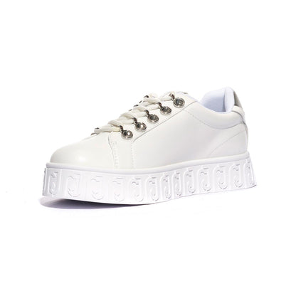 LIUJO BF4083PX02601111 METALLI WHITE Sneakers Donna 