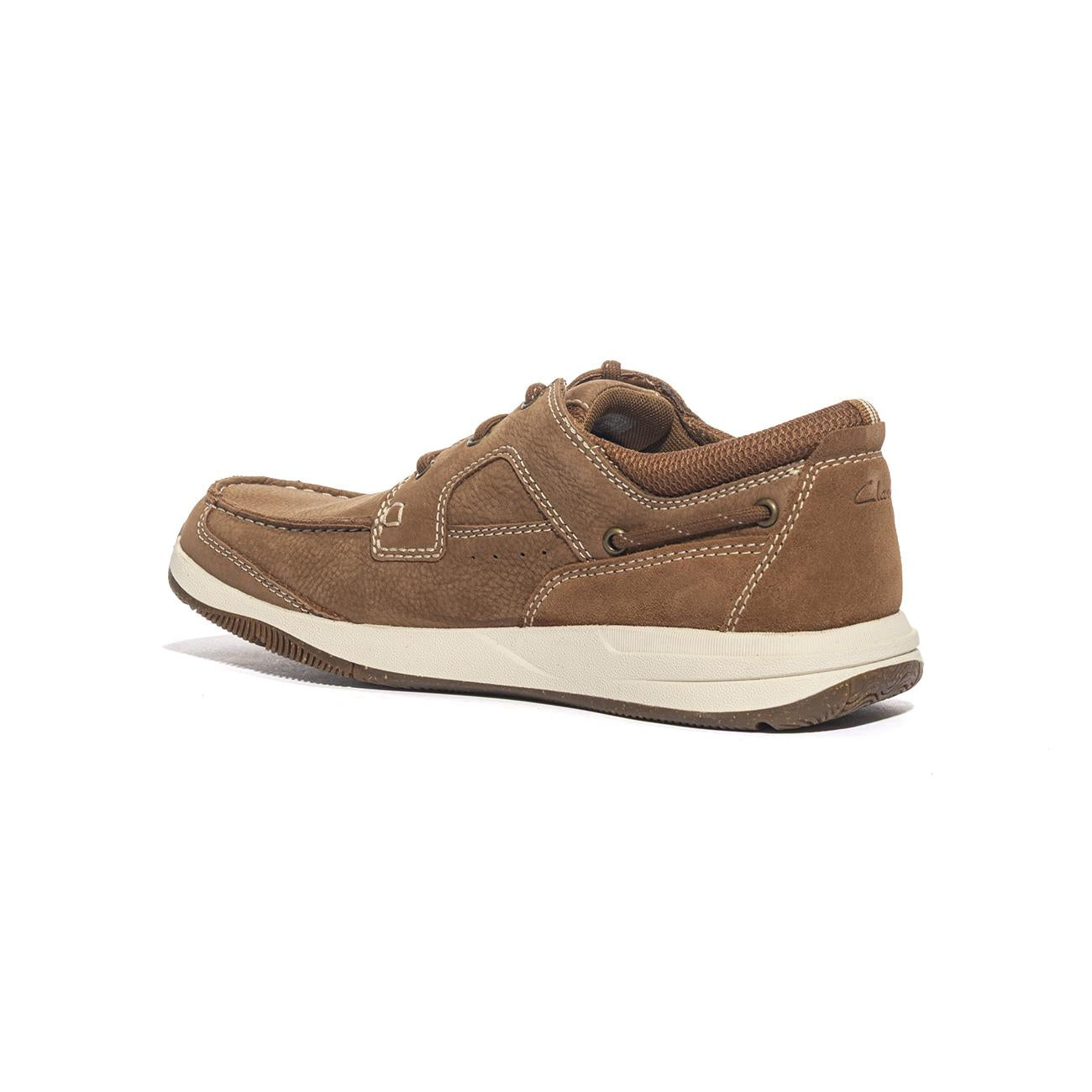CLARKS 176971 TAN NUBUK Sneakers Uomo 
