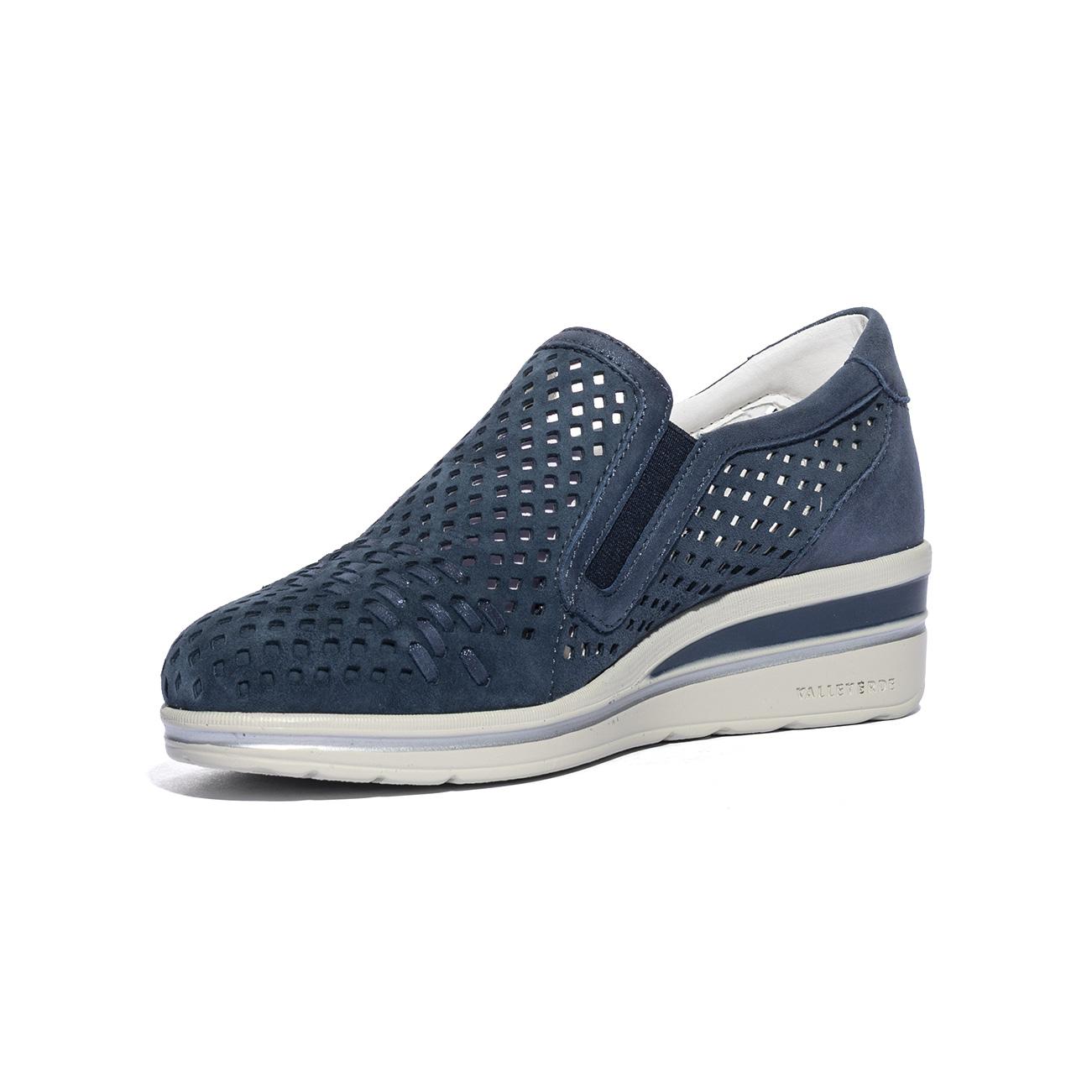 VALLEVERDE VD350W SUEDE BLU Slip-on Donna 