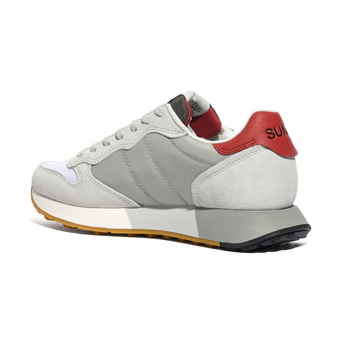 SUN 68 Z36116 BIANCO / GRIGIO CHIARO Sneakers Uomo 