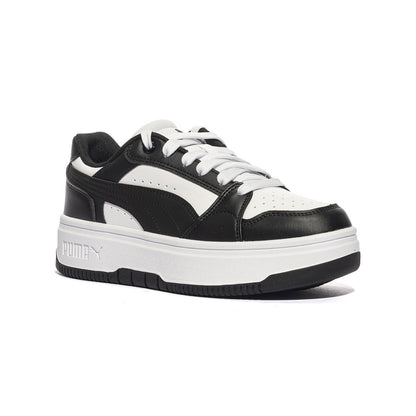 Sneakers puma REBOUND FEMME LOW Bianche Nere 402592-02WHITE BLACK PUMA
