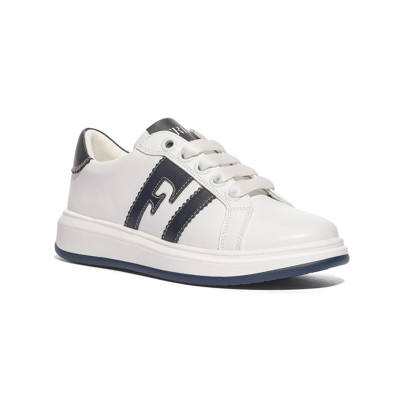 FERRE' FB420 WHITE BLU Sneakers Bambino 