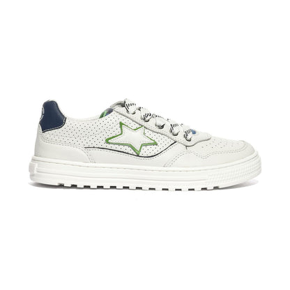NATURINO 0012019066.04.1N09 WHITE.NAVY.GREEN Sneakers Bambino 