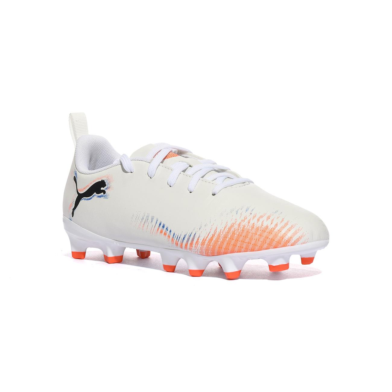 Scarpe Da Calcio Puma FUTURE 8 PLAY FG/AG Jr BIanche  108622-01WHITE PUMA