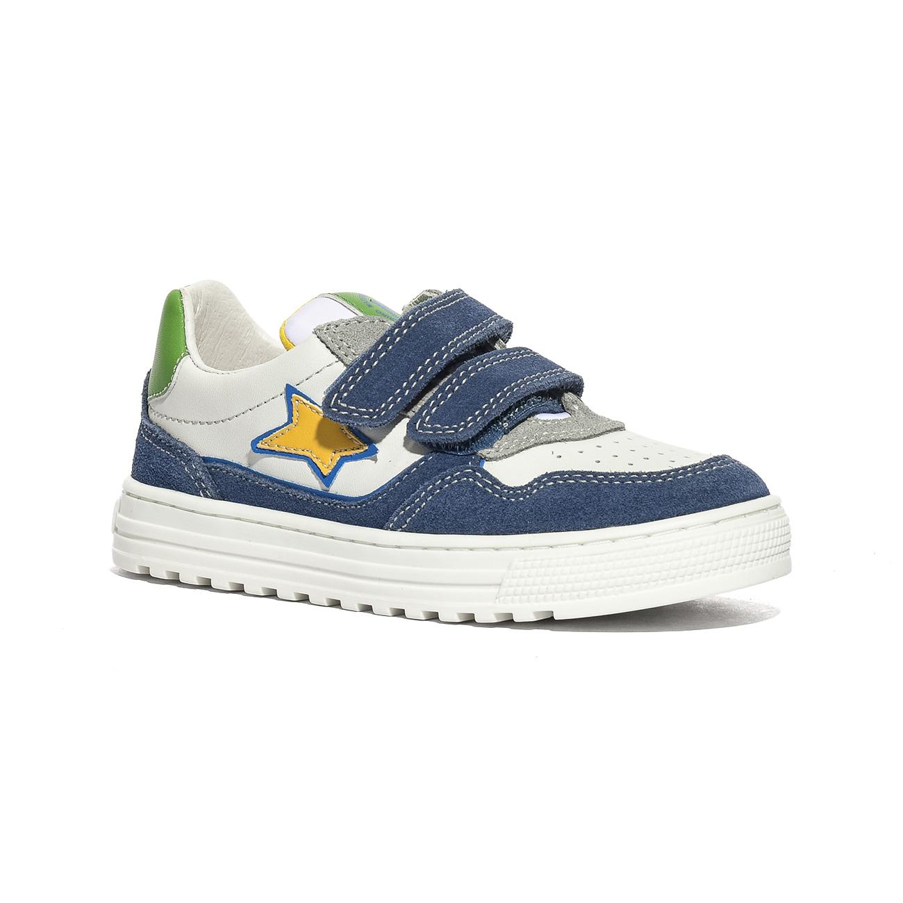 NATURINO 0012018617.02.1C77 CELESTE.WHITE.STONE Sneakers Bambino 