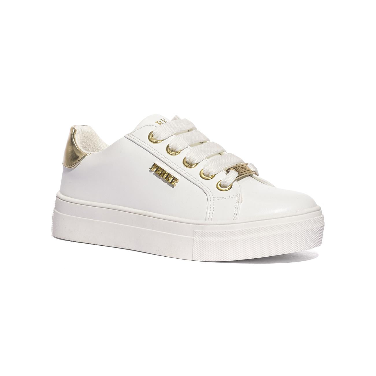 FERRE' FB411 WHITE GOLD Sneakers Bambina 