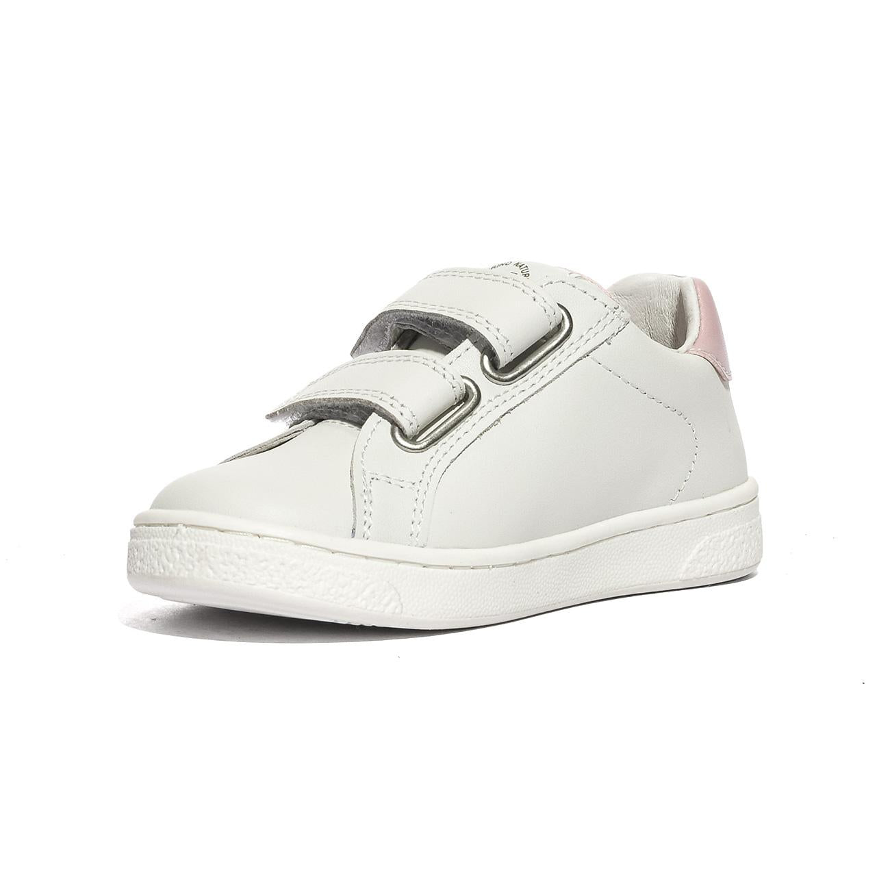 NATURINO 0012017499.34.1N71 WHITE.PLATINUM.SILVER Sneakers Bambina 