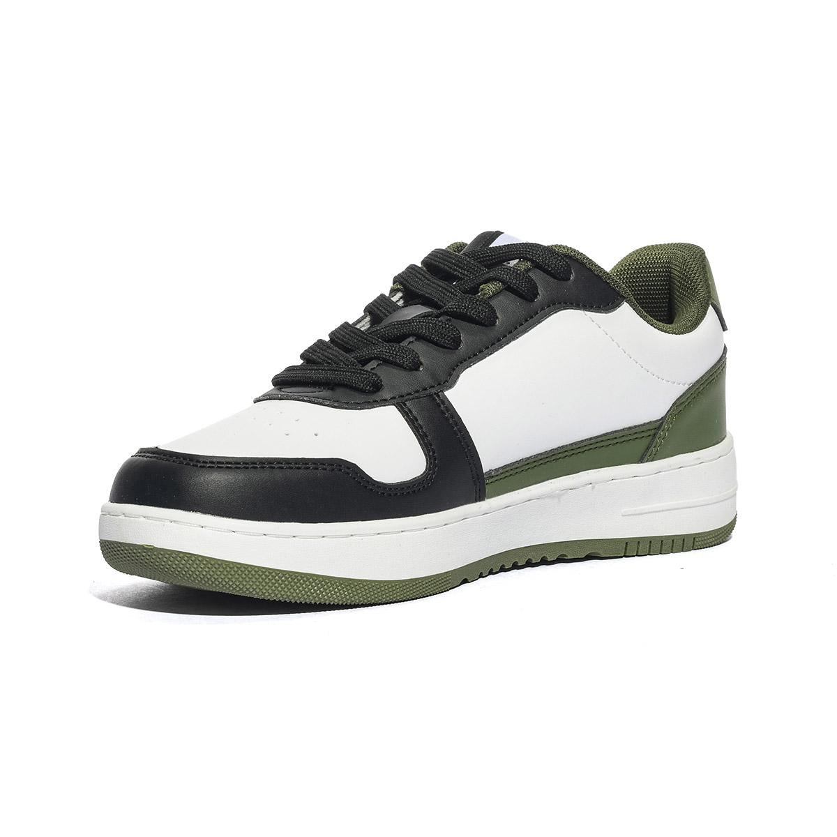 KAPPA KP52G101 WHITE BLACK MIL Sneakers Bambino 