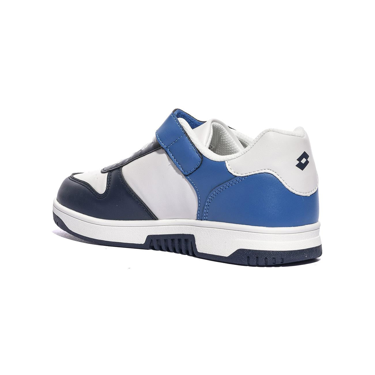 LOTTO 2194189E2 White Dress blue Sneakers Bambino 
