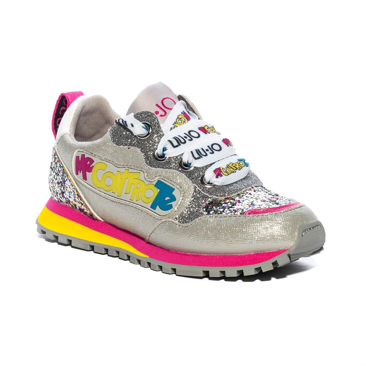 Sneaker Liu Jo Wonder 10 Argento Me Contro Te 4F0831EX015SILVER LIUJO