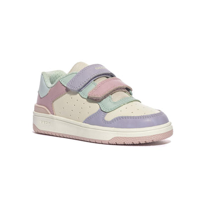 GEOX J45HXB 000BC LT PINK WATERSEA     C8343 Sneakers Bambina 