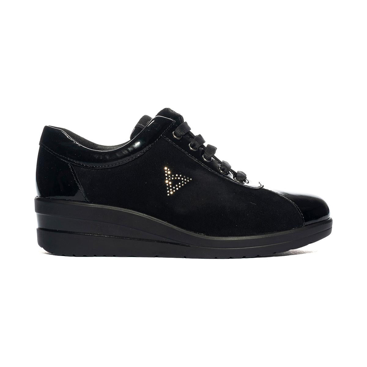VALLEVERDE 36204 SUEDE BLACK Sneakers Donna 