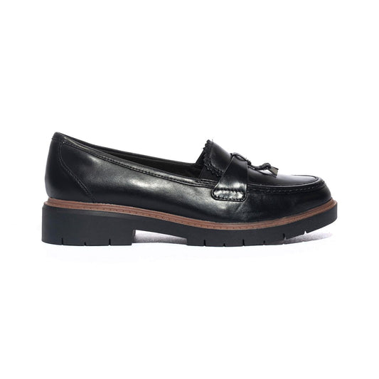 CLARKS 174456 BLACK Mocassini Donna 