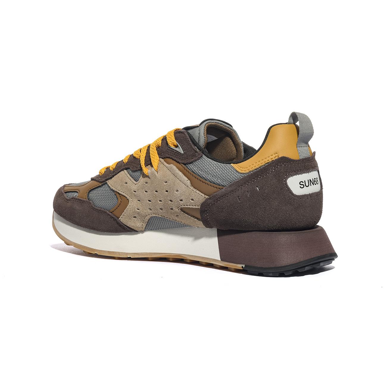 SUN 68 Z45116 MARRONE Sneakers Uomo 