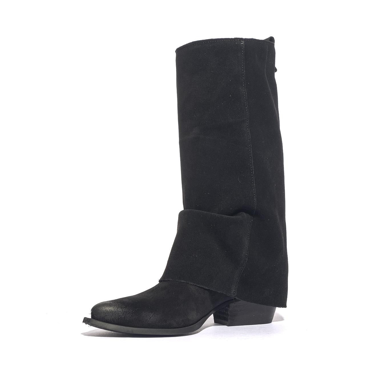DOLCE MODA TEXAS 02 NERO Stivaletti Donna 