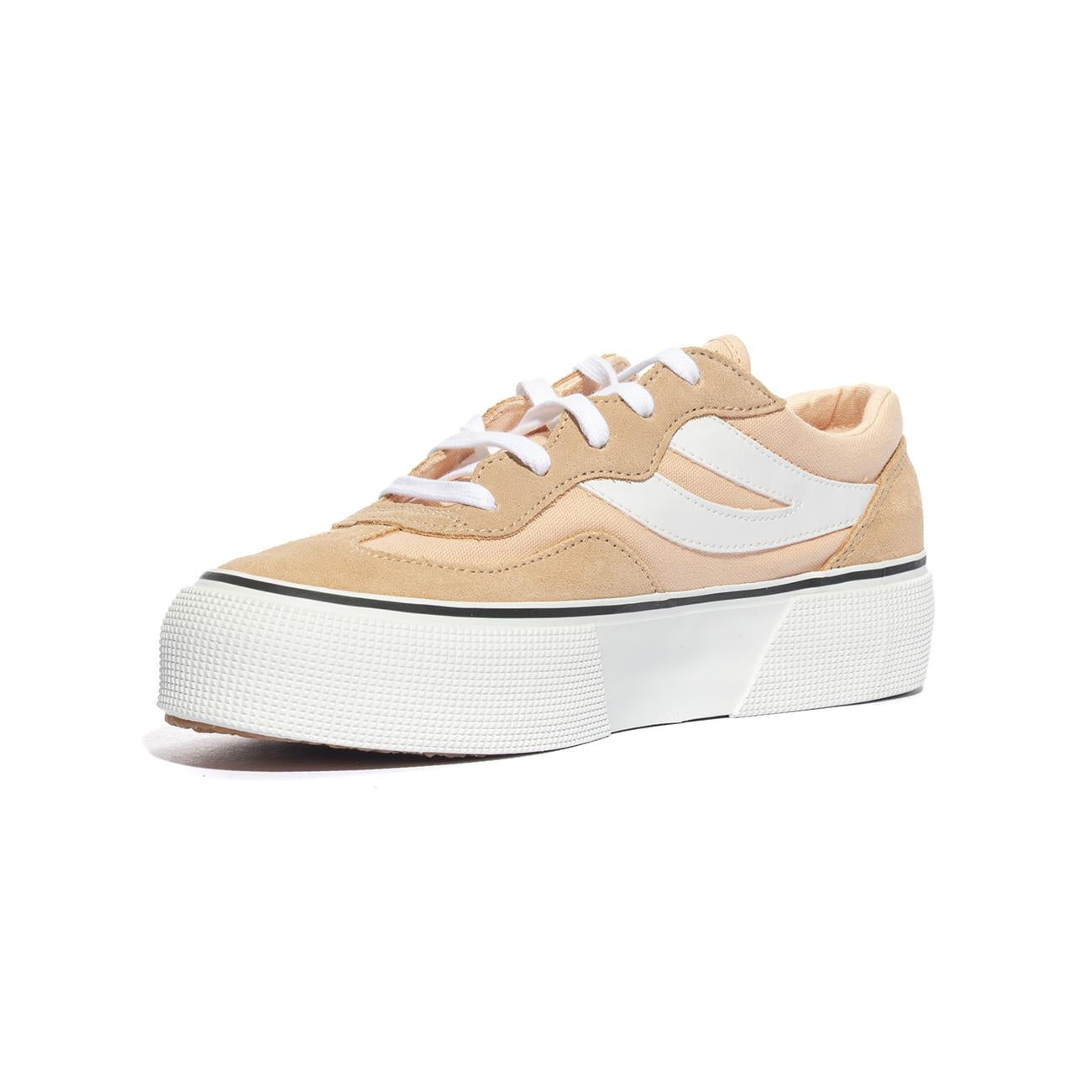 SUPERGA 3041 PINK PEACH WHITE Sneakers Donna 