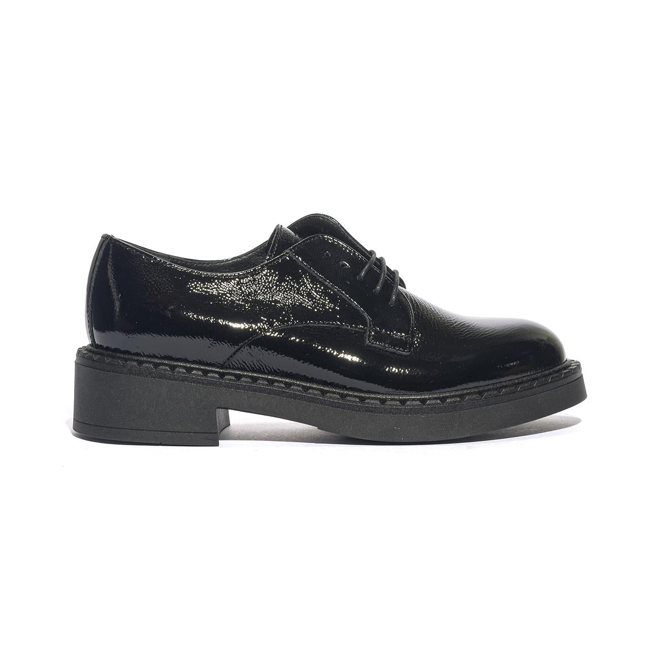 FRAU 97U1 NERO Stringate Donna 