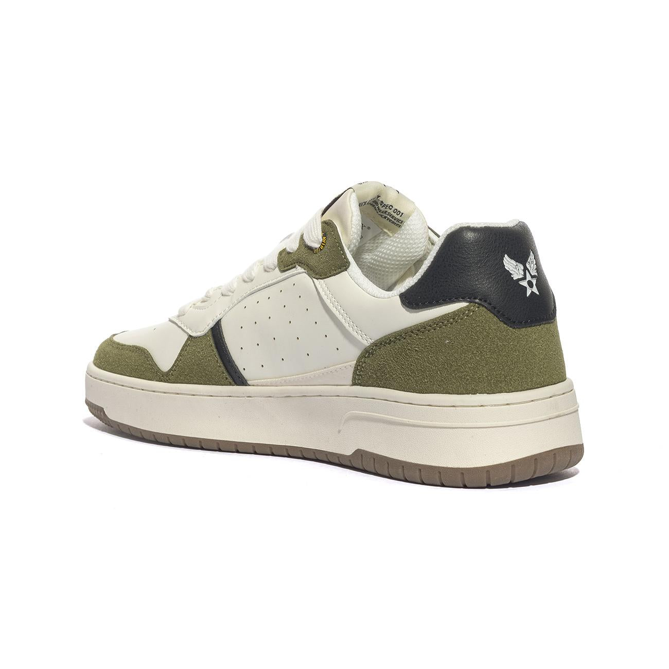 AVIREX NIKKI008 GREEN Sneakers Uomo 