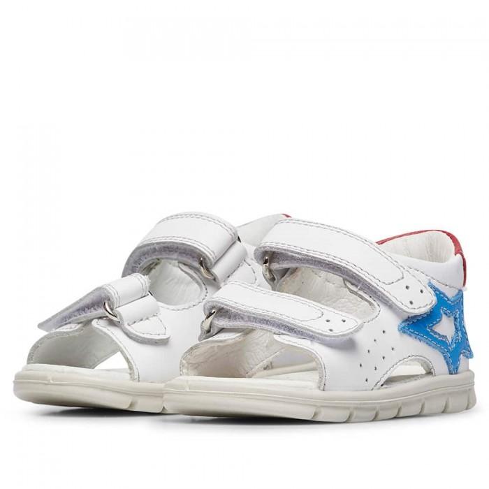 FALCOTTO 0011501051-01-1N10 WHITE-RED-PLUS Sandali Bambino 
