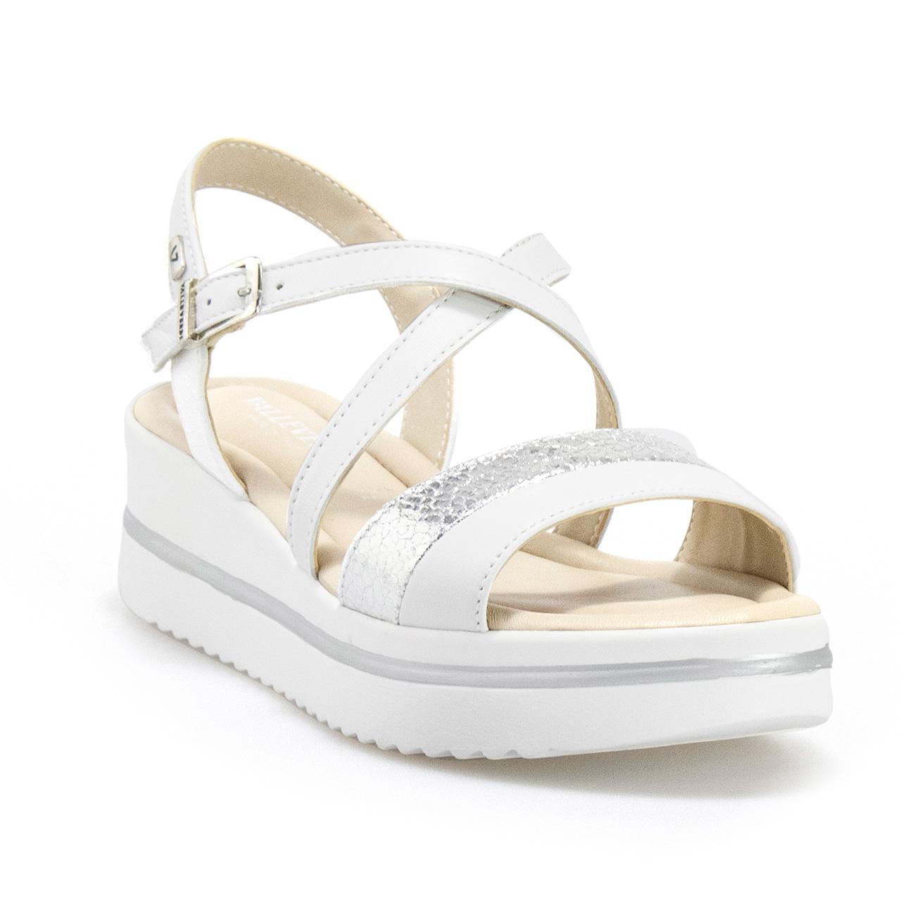 Sandali Valleverde 32320 Bianco 32320VITELLO BIANCO VALLEVERDE