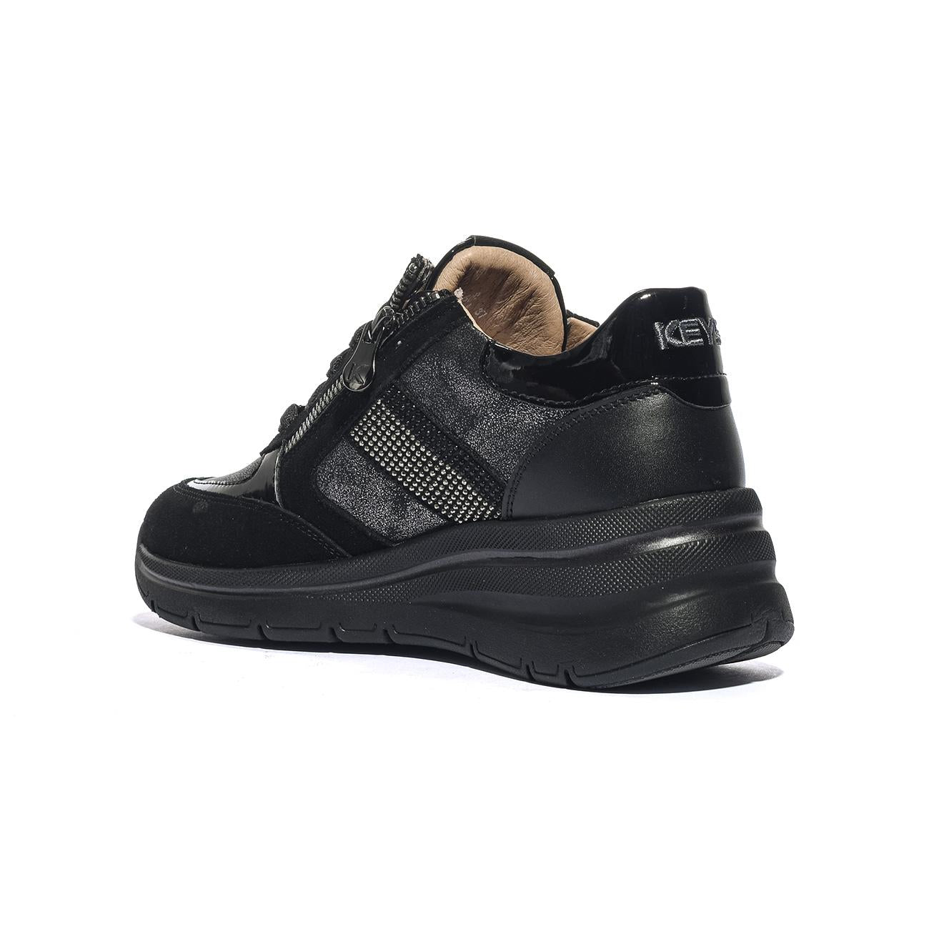 KEYS K11264 BLACK Sneakers Donna 