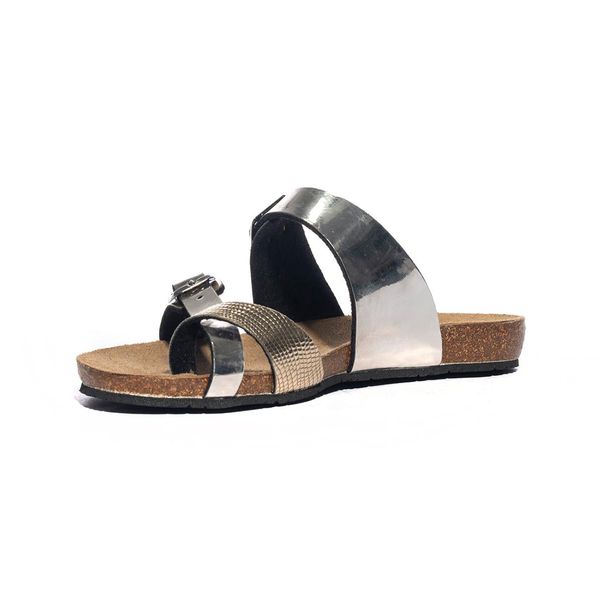 VALLEVERDE G51797T ARGENTO Sandali Donna 