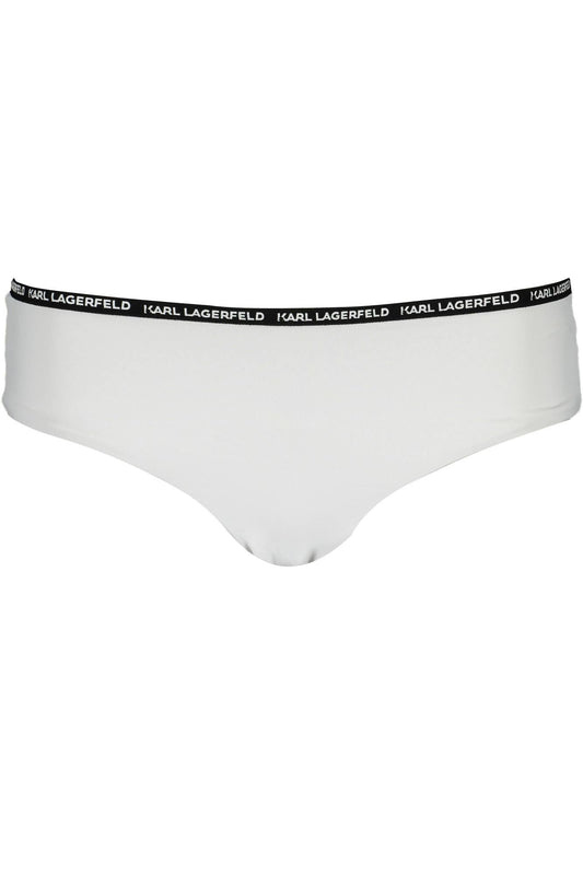 KARL LAGERFELD KL21WBT02_BIANCO_WHITE Bianco Costumi Donna 